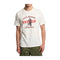 Barbour Intl. T-shirt T-shirt Uomo Speedway Bianco rosso - Francavilla Moda